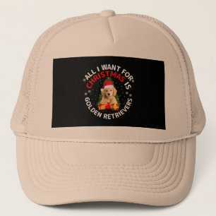 Casquette Tout ce que je veux pour noël est des récupérateur