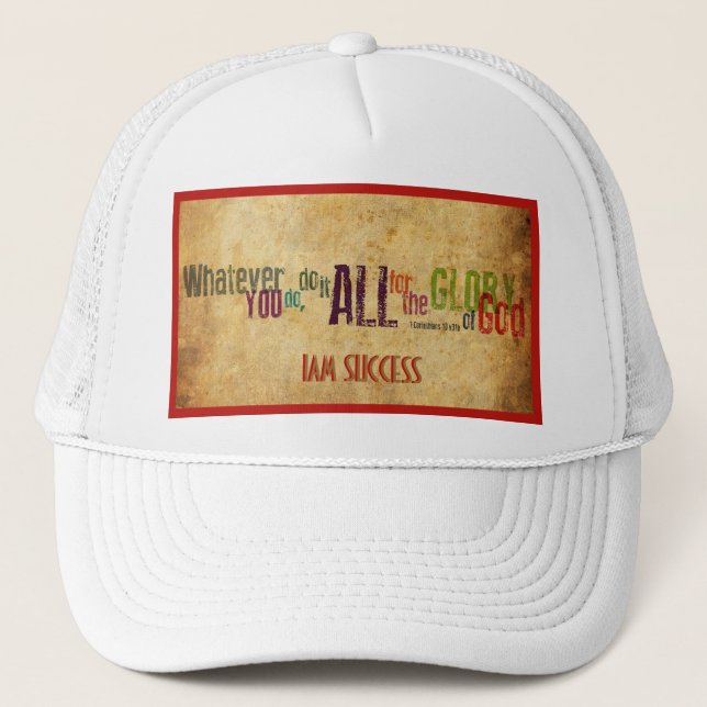 CASQUETTE TOUT ÉLOGES (Devant)