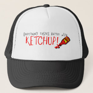 Casquette Tout goûte meilleur avec le ketchup