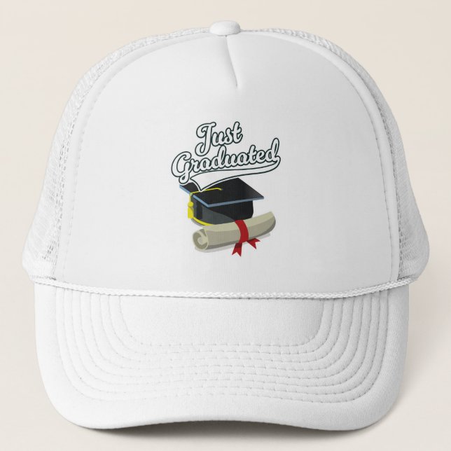 Casquette Tout juste diplômé !  (Devant)