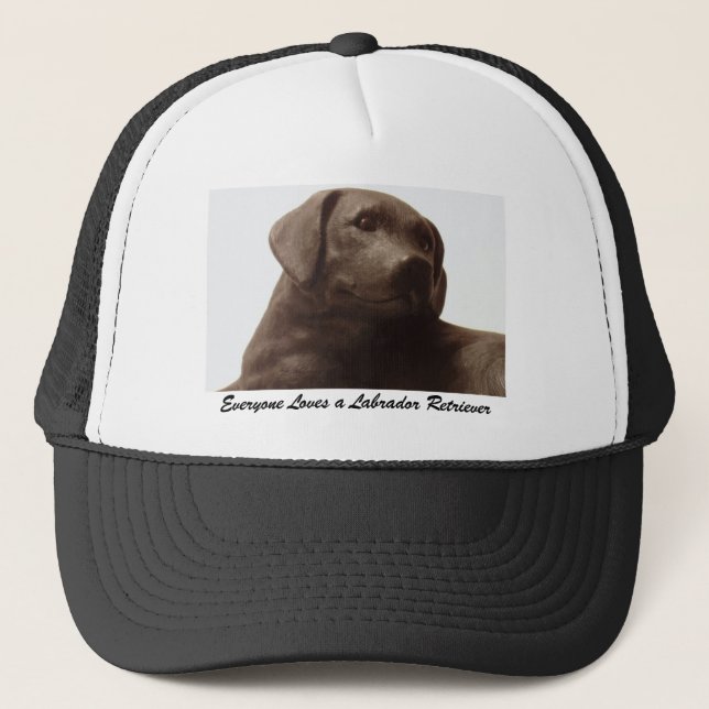 Casquette Tout le monde aime un Labrador Retriever (Devant)