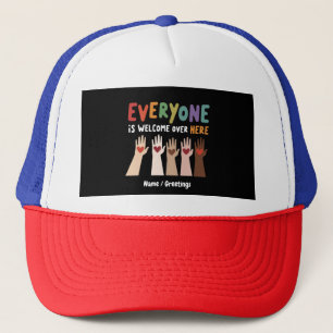 Casquette Tout Le Monde Est Le Bienvenu Ici Enseignant Idaho
