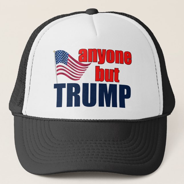 Casquette Tout le monde sauf Trump (Devant)