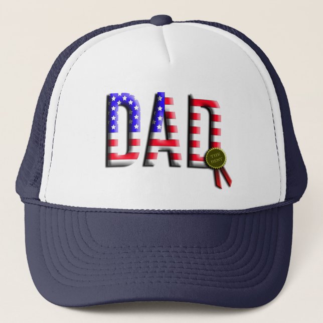 Casquette Tout le papa américain (Devant)