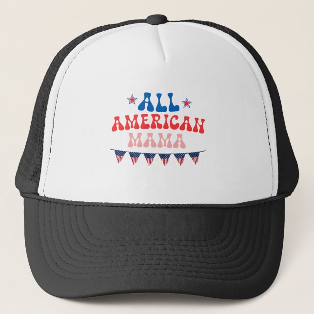 Casquette Toute MaMa américaine (Devant)