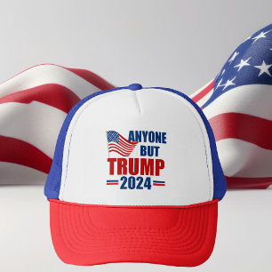 Casquette Toute personne sauf Trump 2024 Politique drôle