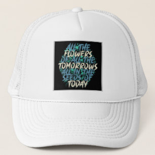 Casquette Toutes les fleurs de Tomorrow Streetwear Citation-
