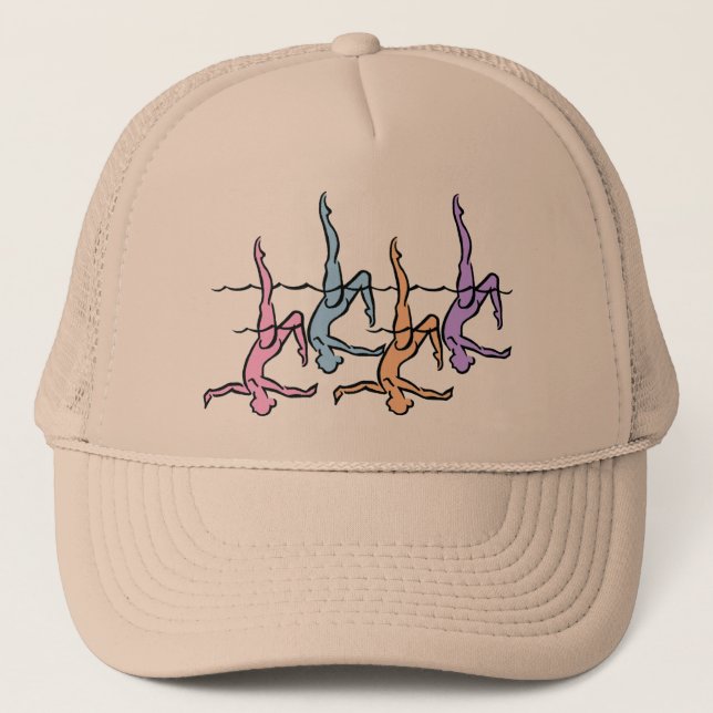 Casquette Toutes les jambes - pastel (Devant)