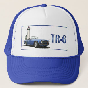 Casquette TR6 bleu