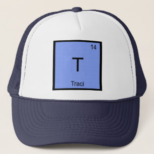 Casquette Traci Nom Chimie Élément Tableau Périodique