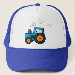 Casquette Tracteur bleu