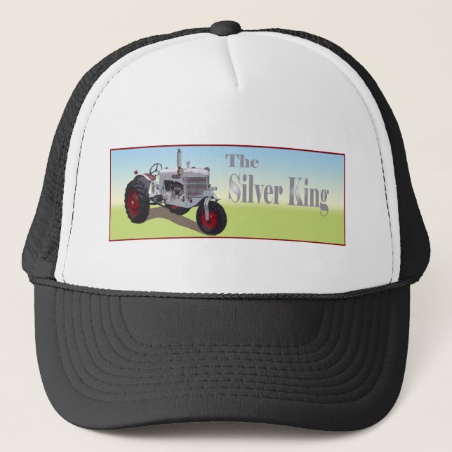 Casquette Tracteur Silver King (Devant)