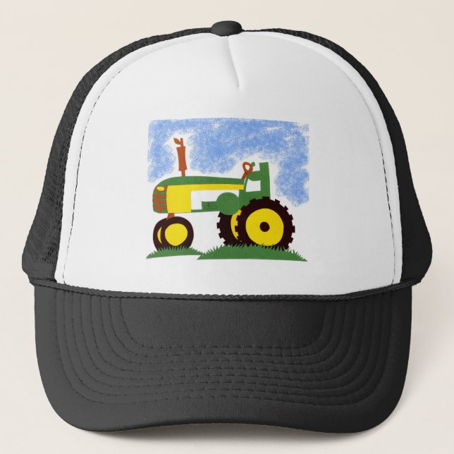 Casquette Tracteur sous Blue Sky (Devant)