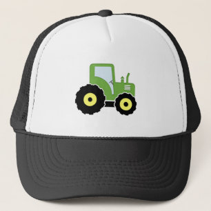 Casquette Tracteur vert de jouet