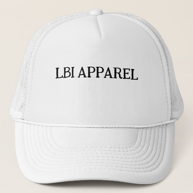 CASQUETTE TRADEMARKED LBI APPAREL HAT (Devant)