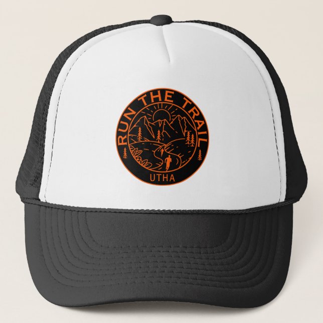 Casquette Trail Running America (Devant)
