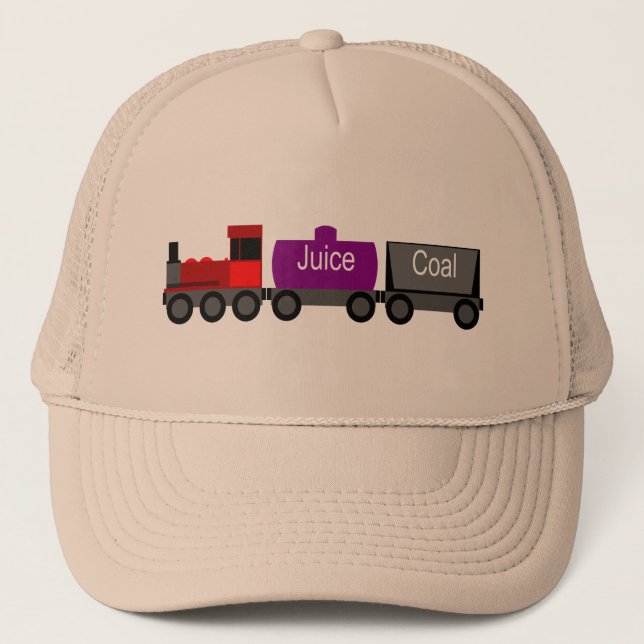 Casquette Train rouge (Devant)