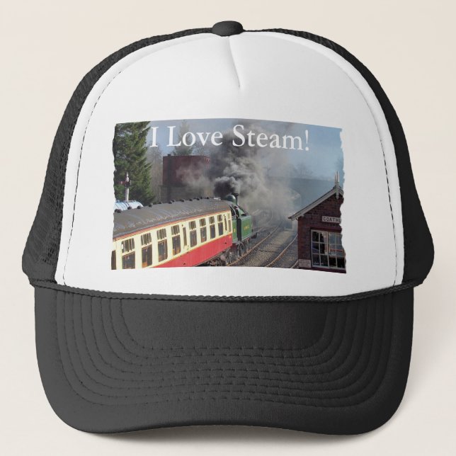 CASQUETTE TRAINS À VAPEUR (Devant)