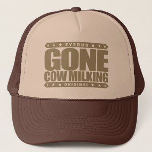 Casquette TRAITE de VACHE ALLÉE - agriculture de lait cru e