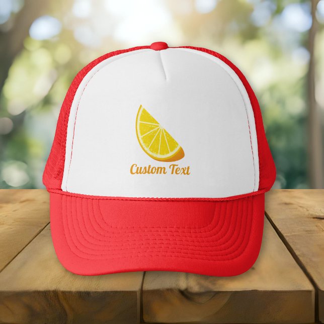 Casquette Tranche d'orange (Créateur téléchargé)