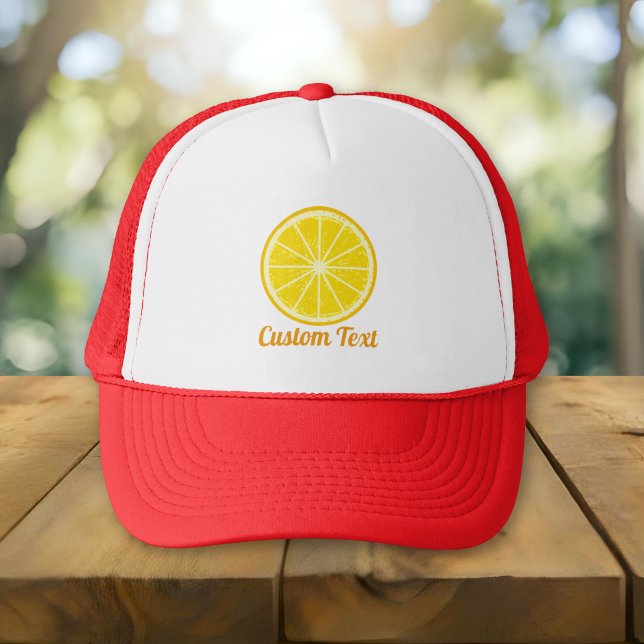 Casquette Tranche d'orange (Créateur téléchargé)