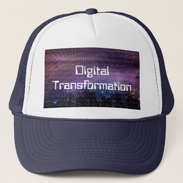Casquette Transformation numérique pour les entreprises (Devant)