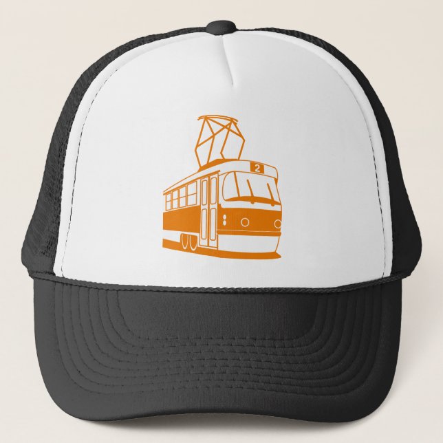 Casquette Transport par tramway électrique (Devant)