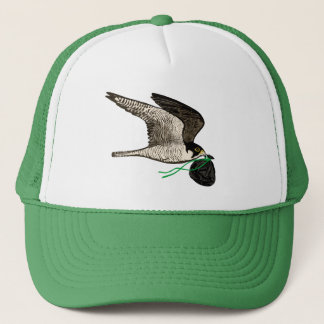 Casquette Trash Falcons Trucker Chapeau - Oakland Green!