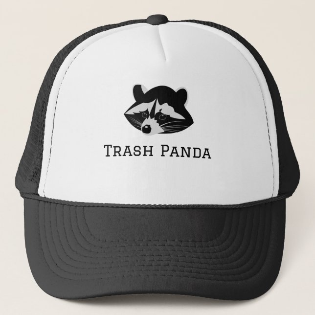 Casquette Trash Panda - Racoon (Devant)