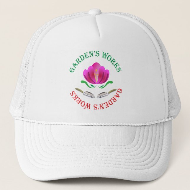 Casquette Travaux du jardin (Devant)