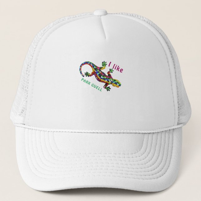 Casquette Travel T-Shirt I Love PARK GUELL. gift tee (Devant)