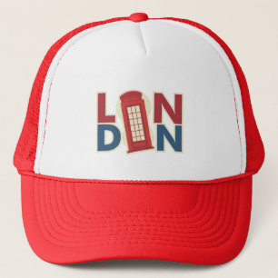 Casquette Travel Villes Londres Blue Red Phone Box
