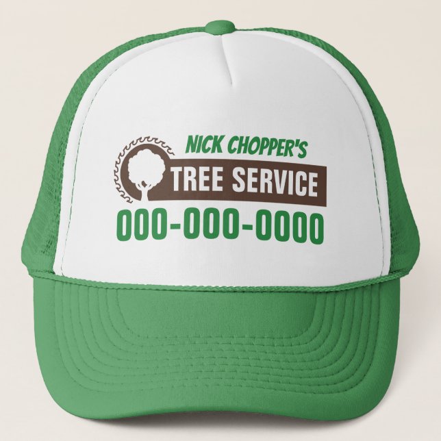 Casquette Tree Service Trucker Hat (Devant)