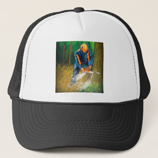 Casquette Tree Surgeon Arborist Forester (Devant)
