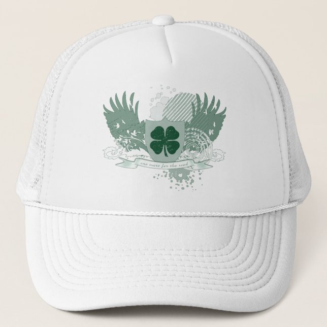 Casquette trèfle à quatre feuilles : hi-fi : (Devant)
