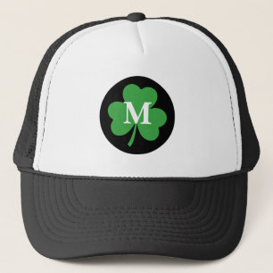 Casquette Trèfle vert monogramme