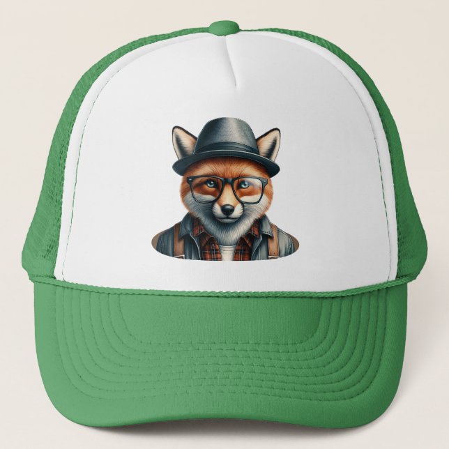 Casquette Trendy Fox Character (Devant)