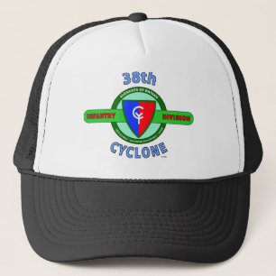 Casquette trente-huitième DIVISION d'INFANTERIE "CYCLONE "