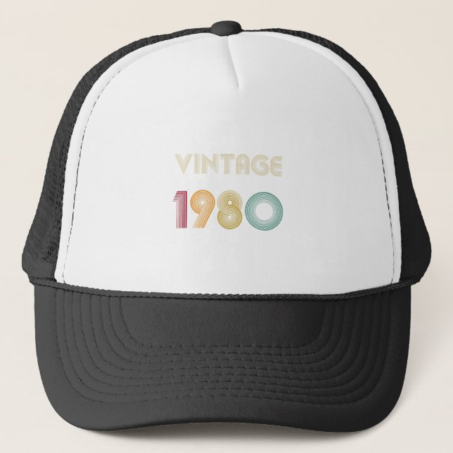 Casquette trente-neuf ans de trente-neuvième d'anniversaire (Devant)