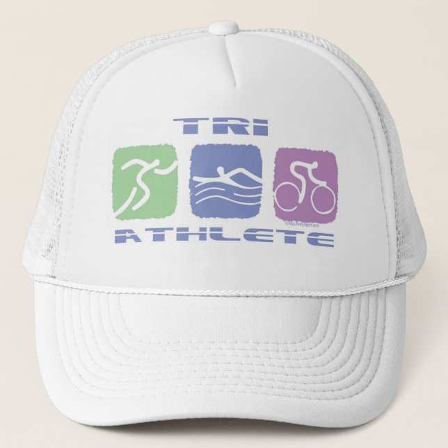 CASQUETTE TRI ATHLÈTE (Devant)