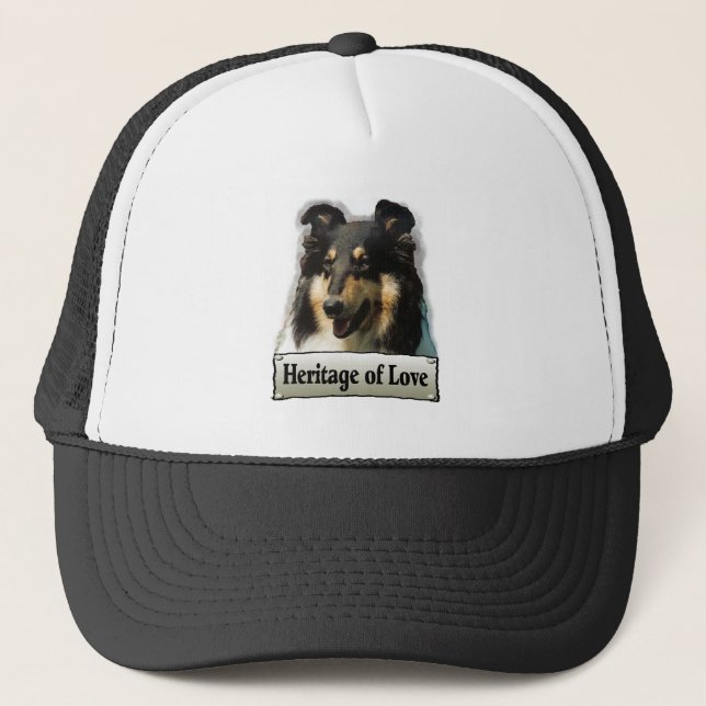 Casquette Tri Color Rough Collie Toxits (Devant)