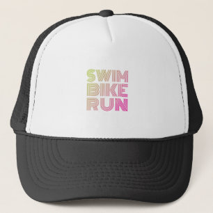Casquette Triathlon course à vélo nage