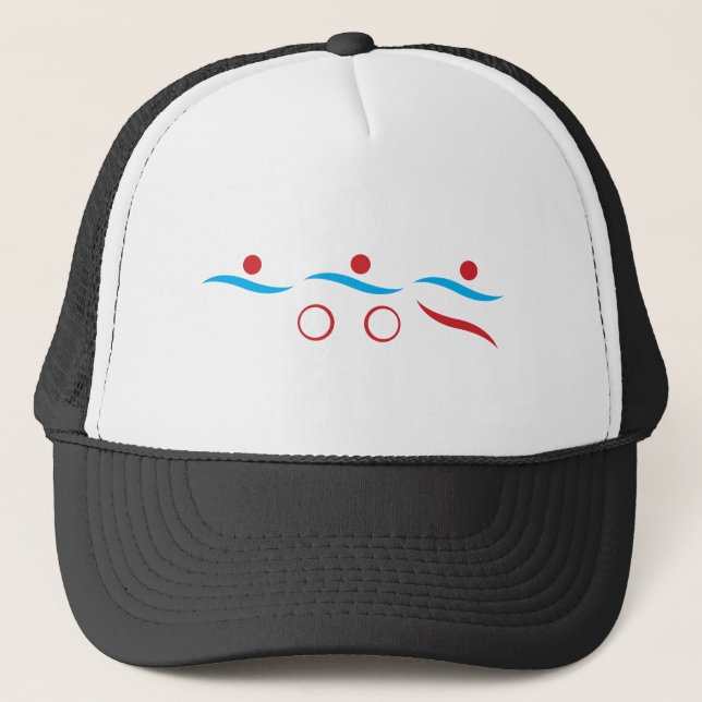 Casquette Triathlon unique (Devant)