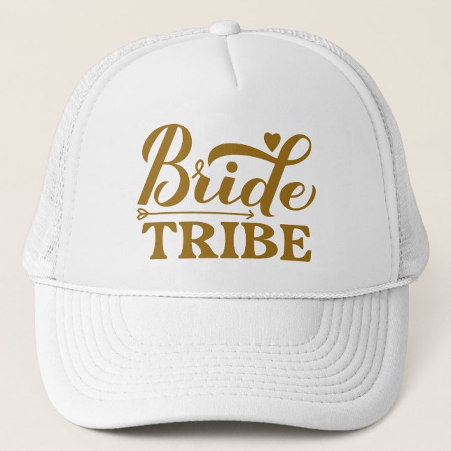 Casquette Tribu de mariée (Devant)