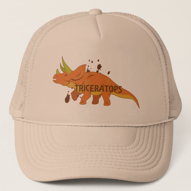 Casquette Tricératops (Devant)