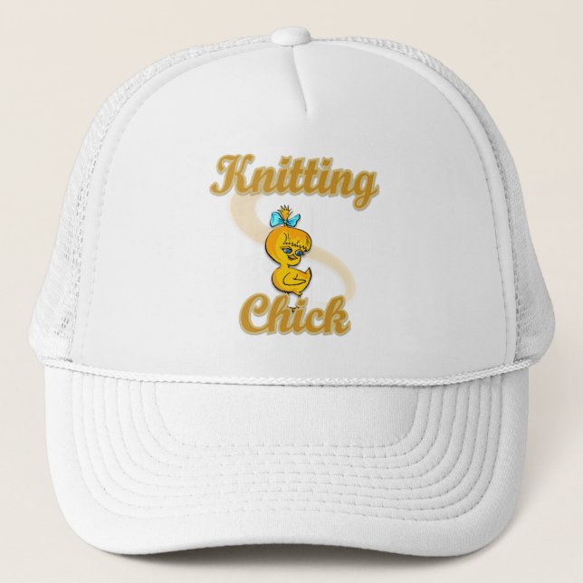 Casquette Tricot Chick (Devant)