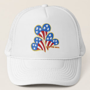 Casquette Triple Hearts USA Trucker Hat