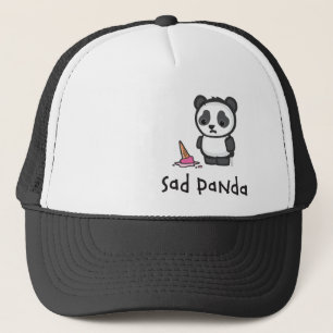 Casquette triste de panda