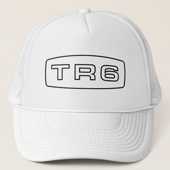 Casquette Triumph TR6 Logo (Black) (Devant)