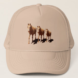Casquette Trois Chevaux Palomino,